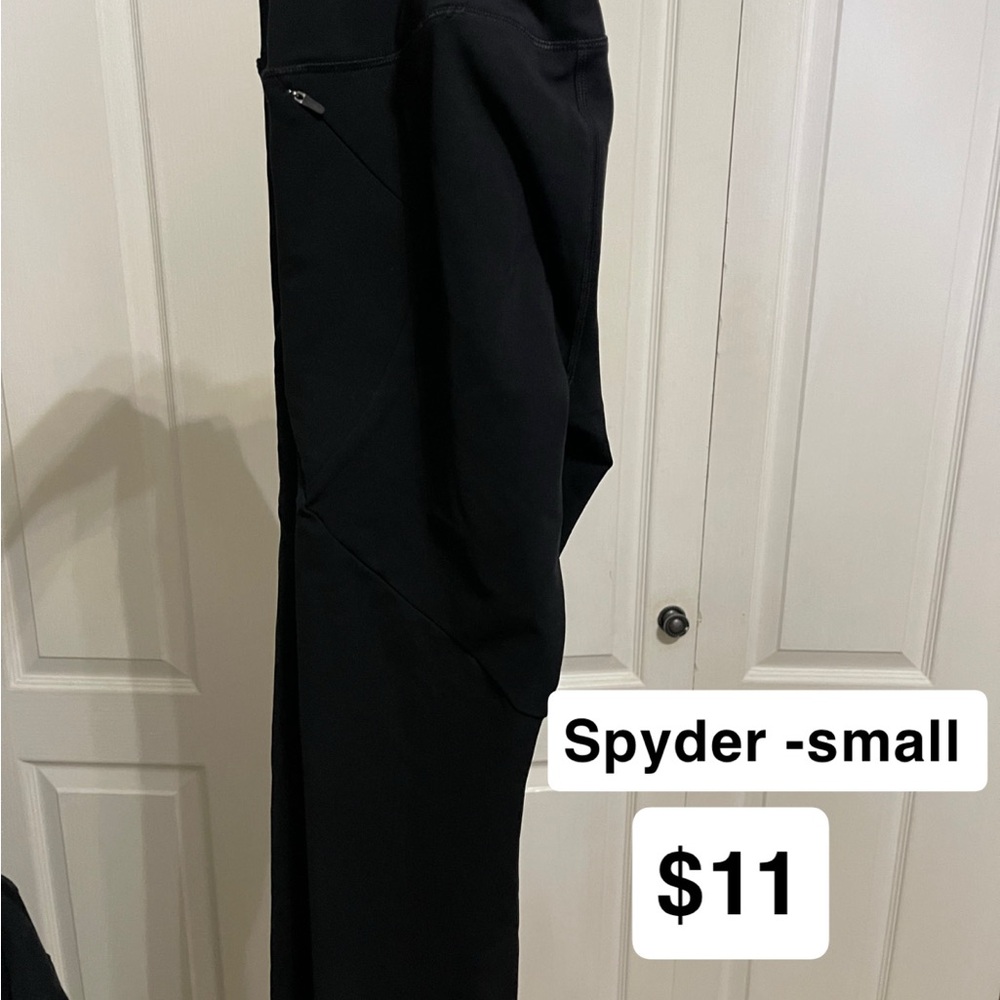 Spyder Black Pants - Small